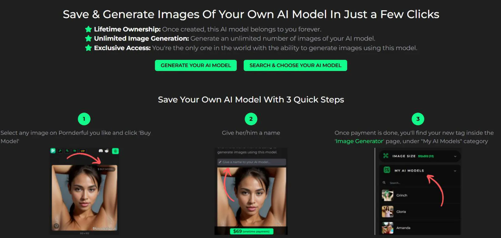 Pornderful.ai – Your AI-Powered Porn Alchemist Demo